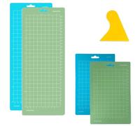 liyoe Tapis de Découpe Lot de 4 Tapis de Découpe 4,5 X 12 et 4,5 X 6,5, Tapis de Découpe pour Vinyle (Prise Standard, Prise)