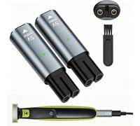 LIYUEGO Adaptateur Chargeur USB C 5V Compatible Convertisseur pour Rasoir | pour Philips OneBlade MG7910,MG7930,MG7950,MG5910,MG9510,MG9520,QP2724,QP2734,QP2824,QP2834,QP4530,QP4631,X300