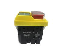 liyuxin66 DKLD DZ04 4 Broches 250 V AC 8 (6) A Interrupteurs à Bouton-Poussoir électromagnétiques étanches on Off Interrupteur de démarrage et d'arrêt for rectifieuse