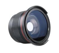 liyuxin66 Objectif Macro Fisheye Grand Angle 52 mm 0,35 x 52 mm 0,35 x HD for Nikon D3200 D3100 D5200 D5100 D7000 D90 D60 18-55 mm