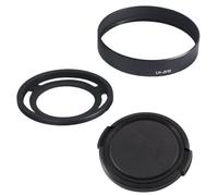 liyuxin66 Pare-Soleil LH-X10 + Adaptateur de Filtre + Bouchon d'objectif, for Fujifilm X10 X20 X30 Métal 52mm