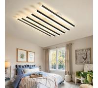 LIYYANG Plafonnier LED Plafonnier Dimmable Moderne design Luminaires 40 W | avec télécommande et fonction mémoire Intensité réglable pour le salon la chambre la salle à manger et le bureau