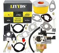LIYYDS Kit de filtre à air carburateur compatible avec GX110 GX120 GX140 GX160 GX168 GX168F GX200 163cc 196cc 200cc 5HP 5.5HP 6.5HP 16100-Z1T-W51 16100-ZH8-W61 1611 00-ZE6 -W01 16100-ZE7-W21 16100-ZE7