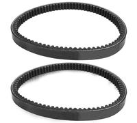 LIYYDS Lot de 2 courroies d'entraînement compatibles avec American Sportworks Black Widow 136cc Marauder 208cc Fox Conquest 2x5 LXT Havoc Vortex Baja Blaster BB65 Dune DN65 Sand Dog SD65 Trax TX65 196cc 6.5HP Manco