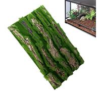 Lizard Bark Backdrop | Lizard Habitat Decorations | Cork Bark Backdrop For Reptiles | Reptile Habitat Decor | Reptile Habitat Cork Decor Easy To Install & Maintain Bark, Flocking For Reptiles Cork Mat