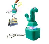 Lizard Button, Lizard Keychain Sound, Lizards Button Sound Fidget Toy Keychain with Light and Sound, Anti-Stress Toy Keyboard Pendant, for Adults & Children, Anxiety Toy for Relaxation (1Pc)