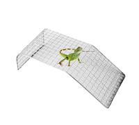 Lizard Hammock, Bearded Dragon Mesh Lounger, Stainless Steel Corner Mount, Reptile Cooling Bed, Climbing Net Terrarium, Ideal for Snake, Turtle, Hermit Crab, Gecko, 28 * 16 * 8cm