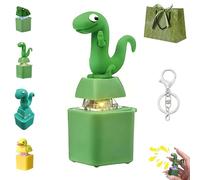 Lizard Keychain Sound 2026 New Lizard Button Keychain, Jouet anti-stress rechargeable avec lumières sonores pour utilisation au bureau en voyage (B)