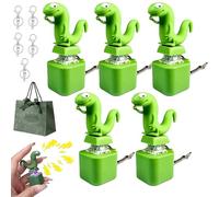 Lizard Keychain Sound, 2026 New Lizard Button Keychain, Rechargeable Lizards Anxiety Relief Keychain Button Toy, Fun Rechargeable Keychains with Colorful Lights, for Office Travel Use (5pcs)