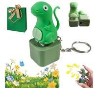 Lizard Keychain Sound, Lizard Button, Rechargeable Lizards Anxiety Relief Keychain Button Toy, Lizards Push & Click Keychains, Funny Rechargeable Colourful Lights (1pc)