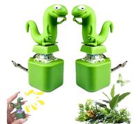 Lizard Keychain Sound, Rechargeable Lizards Anxiety Relief Keychain Button Toy, Fun Rechargeable Keychains with Colorful Lights, Portable Stress Reliever for Anxiety & Sensory Fun (2PCS)