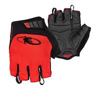 Lizard Skins Aramus Cadence Gants de Cyclisme Unisexes Rouge Carmin Taille L