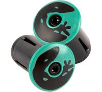 Lizard Skins - Packaged DSP Bar Tape Plugs - Celeste Green