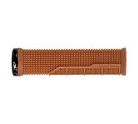 Lizard Skins – Poignées Single Lock-on Machine Grips – Marron