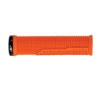 Lizard Skins Machine-Single Lock-on Poignées Adulte Unisexe, Orange, Taille Unique