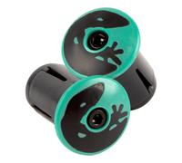 Lizard Skins - Packaged DSP Bar Tape Plugs - Celeste Green