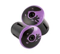 Lizard Skins - Packaged DSP Bar Tape Plugs - Violet Purple