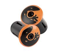 LIZARD SKINS PLUGS181 - DSP Bar Tape Plugs - Tangerine