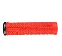 Lizard Skins Poignées Charger Evo Lock-On Single 136 mm Rouge
