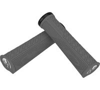 Lizard Gradient Single Lock-on Grips Gris 130 mm Graphite
