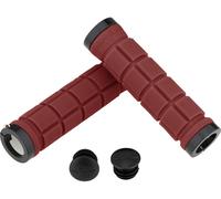 Lizard Skins Poignées de guidon Northshore Lock On rouge 130 mm