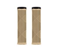 Lizard Skins Poignées de guidon Strata lock-On, 135/32.25MM, Sand Tan - Beige