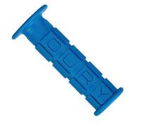 Oury Lenkergriffe Single Compound W/Flange 127x32mm, Blau, OSCFOG