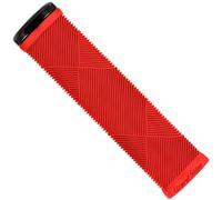 Poignées de vélo Lizard Skins Strata simple face Candy rouges
