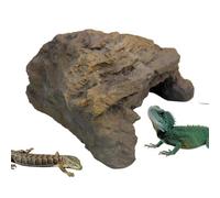 Lizard Tank Decor Snake Cave for Geckos Leopard Lizards Toads Snakes Iguana