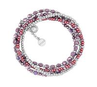 Lizas Bracelet à quatre rangées de perles - Plusieurs couleurs