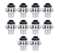 LIZEALUCKY 5 mm 0,2 pouce LED Convex Copper Metal Mount Base Base pour la diode émettant de la lumière 10pcs