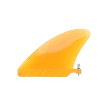 LIZEALUCKY Aileron de Planche de Surf en TPU, léger, contrôle amélioré, Look élégant pour Longboard (Jaune)