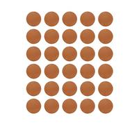 LIZEALUCKY Balles de Golf souples en mousse EVA, ensemble de 30 pièces, en éponge, entraînement en intérieur et en extérieur (Brun)