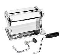 LIZEALUCKY Clay machine, metal roller, art craft auxiliary tool, press, polymer clay rolling machine, six thickness models can be adjusted to design silver for craft enthusiasts