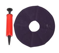 LIZEALUCKY Cojines de asiento gonflables pour aliviar la presión, cojín de Aire Para Silla de ruedas Para Dolor de cama, cojín de Dona Gonflable antiescaras, cojín de asiento (Noir)