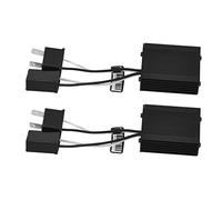 LIZEALUCKY Décodeur de phare LED Anti-scintillement Canbus, 2 pièces, coque en aluminium, éclairage de voiture 9-16V