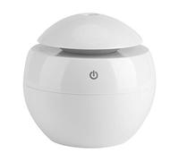 LIZEALUCKY Diffuseur USB Essentiel LED Touch Aroma Humidificateur Ultrasonique Diffuseur Huile Aromathérapie Purificateur d'air (Blanc)