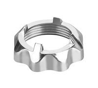 LIZEALUCKY Écrou de Hachoir à Viande en Alliage d'aluminium, pièces de Hachoir à Viande, utilisé dans Les Outils de Cuisine de ménage de Hachoir à Viande électrique de Cuisine Domestique