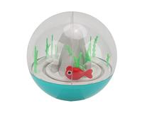 LIZEALUCKY Electric Cat Ocean Ball Toy Interactive Rotation Chasing for Cats (Lac Bleu)