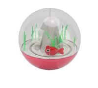 LIZEALUCKY Electric Cat Ocean Ball Toy Interactive Rotation Chasing for Cats (Rosée)
