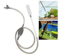 LIZEALUCKY Fish Tank Water Changer Vacuum Siphon Kit Aquarium Gravel CleanerFish Pump Long Nozzle Quick Cleaner for Changing and Filter Drain Replace