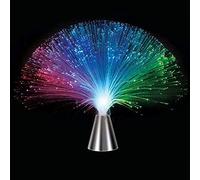 LIZEALUCKY Plastique LED Multicolore Changeant Fibre Lumière Coloré Changeant Fibre Optique Fontaine Fête Lumière Veilleuse Lampe Star Sky Festivals Lampe Apaisante(Coloré)
