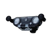 LIZEALUCKY Support de téléphone pour Grille d'aération de Voiture, Support Stable, Support Rotatif par gravité pour véhicule (Noire)