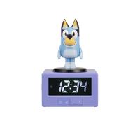 Paladone Réveil numérique Bluey pour enfants - veilleuse et musique - sous licence officielle