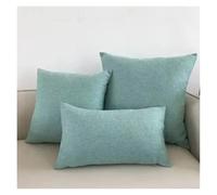 LIZHAYG Housse Coussin Housse de Coussin Unie for canapé, 30x50/40x40/45x45/40x60/50x50/55x55/60x60cm, décorative for la Maison ou l'hôtel (sans Garniture).(KD-06,40x40cm)