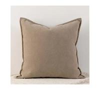 LIZHAYG Housse Coussin Lot de 2 Coussins décoratifs for canapé de Salon, Motif Chevrons, en Chenille, Housse Douce.(Color 18,40 40cm)