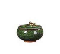 LIZHAYG Urne pour Chien Mini-Urnes en céramique for Animaux de Compagnie, conteneurs for Cendres de Petits Animaux, Chats et Chiens, funérailles, cercueils funéraires(Color 09)