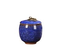 LIZHAYG Urne pour Chien Mini-Urnes en céramique for Animaux de Compagnie, conteneurs for Cendres de Petits Animaux, Chats et Chiens, funérailles, cercueils funéraires(Color 4)
