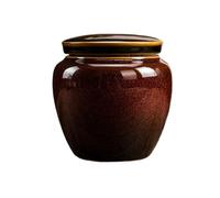 LIZHAYG Urne pour Chien Petites Urnes funéraires en céramique for Chiens et Chats, Urnes funéraires Miniatures for Le Partage des Cendres. Urnes for Animaux de Compagnie.(Color4)