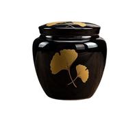 LIZHAYG Urne pour Chien Petites Urnes funéraires en céramique for Chiens et Chats, Urnes funéraires Miniatures for Le Partage des Cendres. Urnes for Animaux de Compagnie.(Color2)